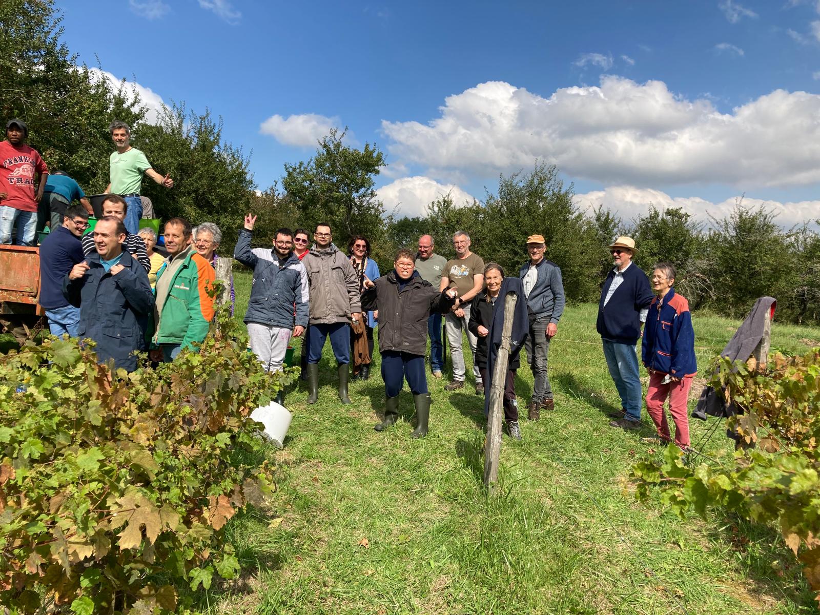 Vendanges : vignerons et vendangeurs en fête