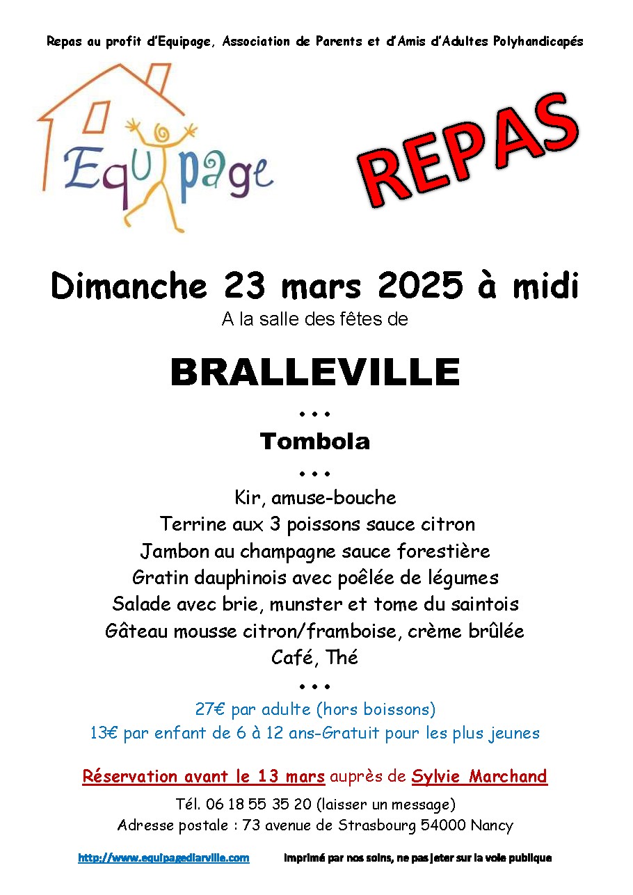 Repas annuel Bralleville